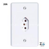 Tomada Fixa de Embutir BIP 2P+T 20A 250V ILUMI