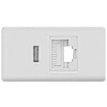 Tomada Fone Padrão Americano Tramontina - Módulo 12706