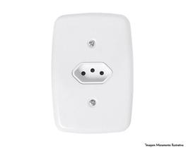 Tomada Ideale Br 2P T 10A 250V C/Pl 3211 c/12pcs