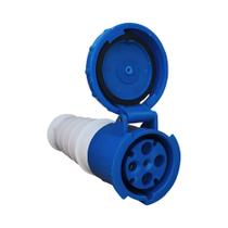 Tomada industrial acoplamento 3p+t 63a-6h 220v az jng Tomada industrial acoplamento 3p+t 63a-6h 220v az jng