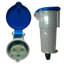 Tomada Industrial de Acoplamento 2P+T 32A Azul - STECK (N3256)