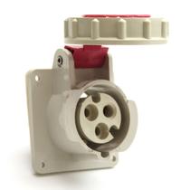 Tomada Industrial de Embutir 2H 32A 3 (2P+T) 24V Strahl IP 67 Tomada Industrial de Embutir 2H 32A 3 (2P+T) 24V Strahl IP 67