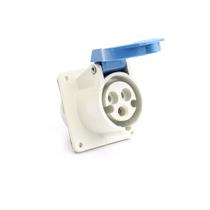 Tomada industrial de embutir 2p+t 16a 220/240v strahl - 3046 Tomada industrial de embutir 2p+t 16a 220/240v strahl - 3046