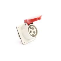 Tomada industrial de embutir 2p+t 16a 380/440v strahl - 3049 Tomada industrial de embutir 2p+t 16a 380/440v strahl - 3049