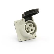 Tomada industrial de embutir 2p+t 16a 600v/750v strahl 3045-t Tomada industrial de embutir 2p+t 16a 600v/750v strahl 3045-t