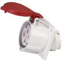 Tomada Industrial de Embutir 32A 4 Polos TEW Posição 6H Weg Tomada Industrial de Embutir 32A 4 Polos TEW Posição 6H Weg