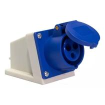 Tomada Industrial De Sobrepor 16A 240V 2P+T 6H Ip44 Decorlux Tomada Industrial De Sobrepor 16A 240V 2P+T 6H Ip44 Decorlux