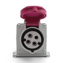 Tomada Industrial de Sobrepor 2H 32A 4 (3P+T) 24V Strahl IP 44 Tomada Industrial de Sobrepor 2H 32A 4 (3P+T) 24V Strahl IP 44