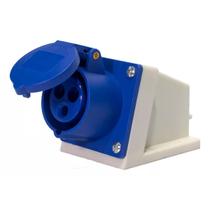 Tomada Industrial De Sobrepor 32A 240V 2P+T 6H Ip44 Dercolux Tomada Industrial De Sobrepor 32A 240V 2P+T 6H Ip44 Dercolux