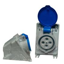 Tomada Industrial de Sobrepor 3P+T 16A Azul - STECK (N4009)