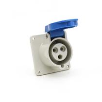 Tomada industrial embutir 2p+t 32a 220/240v strahl - 3246/bc Tomada industrial embutir 2p+t 32a 220/240v strahl - 3246/bc