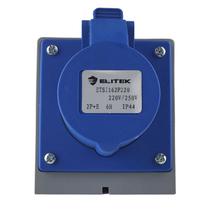 Tomada Industrial Embutir 2P+T 32a Elitek 6h IP44 Azul - nao comprar mais Tomada Industrial Embutir 2P+T 32a Elitek 6h IP44 Azul - nao comprar mais