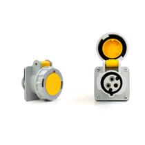 Tomada Industrial Embutir 2p+t16a 110/130V Ip67strahl Pa3044 Tomada Industrial Embutir 2p+t16a 110/130V Ip67strahl Pa3044