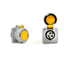 Tomada Industrial Embutir 2P+T32a 110/130V Ip67strahl PA3244