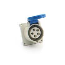 Tomada industrial embutir 3p+n+t 32a 220/240v strahl 5249/bc Tomada industrial embutir 3p+n+t 32a 220/240v strahl 5249/bc