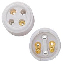 Tomada Industrial Polarizada Sobrepor 2X20A Em Porcelana