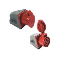 Tomada Industrial Sobrepor 16a 3p+t 380v/440v - Soprano Ip44 Nbr Iec 60309-1/2 Tomada Industrial Sobrepor 16a 3p+t 380v/440v - Soprano Ip44 Nbr Iec 60309-1/2