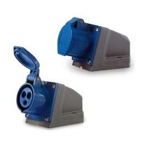 Tomada Industrial Sobrepor 32A 2P+T 220V/240V Soprano IP44 conforme NBR IEC 60309-1 NBR IEC 60309-2