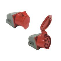 Tomada Industrial Sobrepor 32a 3p+t+n 380v/440v Soprano Ip44 Nbr Iec 60309-1 Nbr Iec 60309-2 Tomada Industrial Sobrepor 32a 3p+t+n 380v/440v Soprano Ip44 Nbr Iec 60309-1 Nbr Iec 60309-2