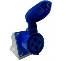 Tomada Industrial Sobrepor Fêmea 16A 220-240V 3P+T 9H TS1249 Tomada Industrial Sobrepor Fêmea 16A 220-240V 3P+T 9H TS1249