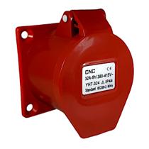 Tomada Industrial Sobrepor Femea Modelo Yht-324 380-415V 32A