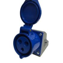 Tomada Industrial Sobrepor Tss-3006 16a 2p+t Soprano Ip44 6h