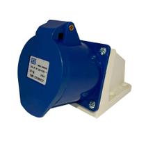 Tomada industrial sobrepor tswd 32 a polos 9h 200-250 vca/cc