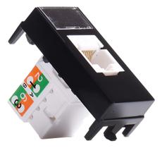 Tomada Informatica Rj45 Cat5e Ebony Infiniti