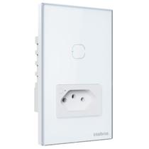 Tomada Intelbras Ets 2001 Wi-fi Voz Alexa/google Cor Branca Tomada Intelbras Ets 2001 Wi-fi Voz Alexa/google Cor Branca