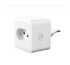 Tomada Inteligente 10A Bivolt Wi-Fi, Alexa, Google Assistente HISP10ABV by Geonav