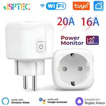 Tomada Inteligente EU16A/20A Plug Wifi Inteligente Monitoramento De Energia Controle Remoto Google
