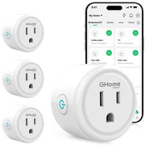 Tomada Inteligente GHome Smart WiFi Alexa Google Pacote com 4