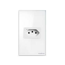Tomada Inteligente Intelbras ETS 1001, 10A Smart, Wi-Fi, Branco