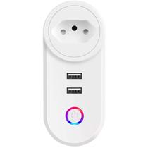 Tomada Inteligente LSPA2 Wifi Celular Usb Alexa Google Home 10a