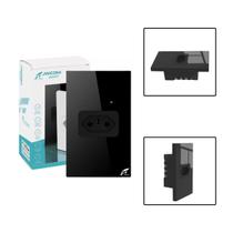 Tomada Inteligente Modular De Parede Para Embutir 20A