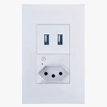 Tomada Inteligente Parede Usb Embutir 16A Interruptor Jwcom