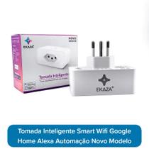 Tomada Inteligente Smart 16a Wifi Bivolt com Monitoramento de Energia Compativel para Google Home Amazon Alexa Automacao