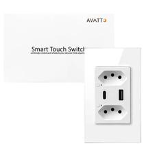 Tomada Inteligente Smart Avatto USB Tipo C - Branco