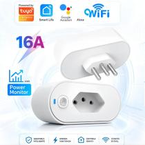 Tomada Inteligente Smart Plug WiFi Bivolt com Medidor de Consumo de Energia, Compatível com Alexa e Google Home, Controle por App Tomada Inteligente Smart Plug WiFi Bivolt com Medidor de Consumo de Energia, Compatível com Alexa e Google Home, Controle por App