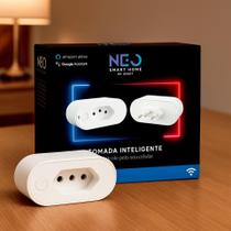 Tomada Inteligente Smart Wi-fi 20a Bivolt Branco Cod: 291990617 Neo By Avant