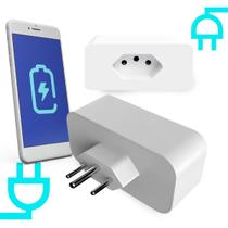 Tomada Inteligente Smart Wifi Automação Casa Compatível Com Alexa e Google Home Com Medidor de Consumo - Genérico