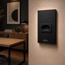 Tomada Inteligente Smart Zigbee 20A 110v/220v Bivolt Preto Cod: 291990897 Avant Neo