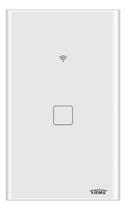 Tomada Inteligente Touch Wi-fi 1 Tecla Branco 4x2 Fame Branco Tomada Inteligente Touch Wi-fi 1 Tecla Branco 4x2 Fame Branco