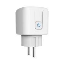 Tomada Inteligente Tuya Zigbee EU 20A Com Monitoramento De Energia E Controle Por Voz Alexa, Google