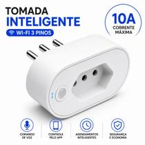 Tomada Inteligente WiFi 10A Smart Life Alexa Google Home Monitor Energia Bivolt Tomada Inteligente WiFi 10A Smart Life Alexa Google Home Monitor Energia Bivolt