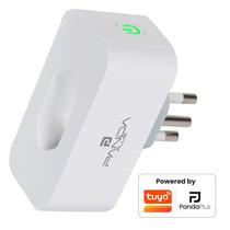 Tomada Inteligente Wifi 16A Medidor Consumo Tuya PandaPlus Smartlife Alexa Google Comando Por Voz e App Bivolt 3680W - Panda Plus Tomada Inteligente Wifi 16A Medidor Consumo Tuya PandaPlus Smartlife Alexa Google Comando Por Voz e App Bivolt 3680W - Panda Plus