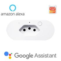 Tomada Inteligente Wifi Smart Home Google Assistant A lexa Tuya - LUATEK