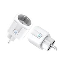 Tomada Inteligente WiFi Zigbee 3.0 Plug EU Com Temporizador 16A 20A Monitor De Energia Controle Por