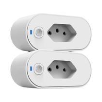Tomada Inteligente WiFi Zigbee EWelink Padrão Brasileiro 1620A Com Monitor De Energia, Controle