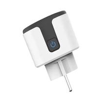 Tomada Inteligente WiFi Zigbee3.0 Com Plugue EU 16/20A, Monitor De Energia, Controle Por Voz Alexa